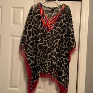 Bathing suit Cover up Poncho
